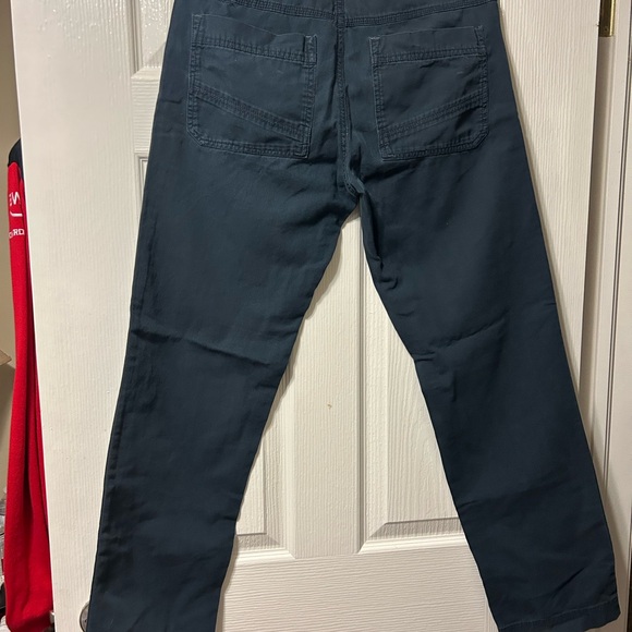 Columbia omni-shield blue mid rise straight leg 100% cotton pants - Picture 2 of 3